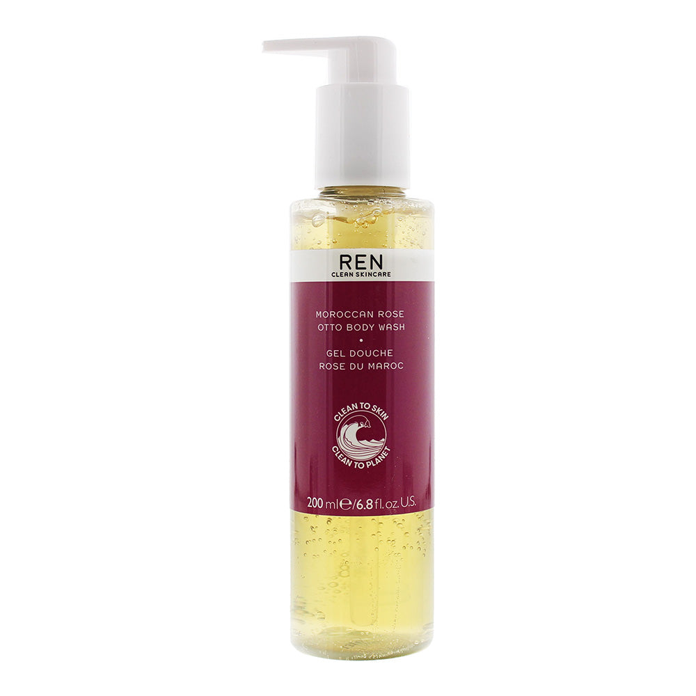 Ren Moroccan Rose Otto Body Wash 200ml