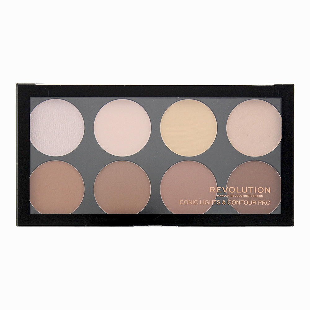 Revolution Iconic Lights & Contour Pro Contouring Palette 8 x 1.6g