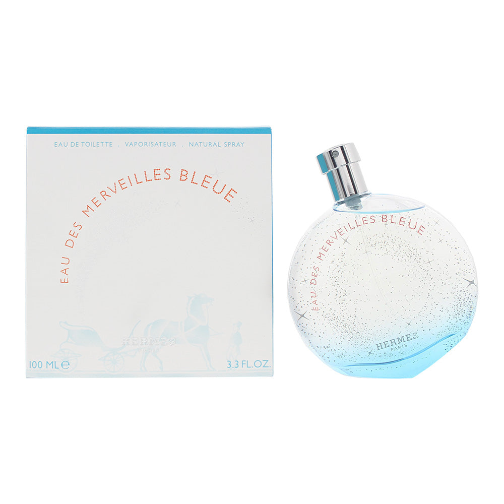 Hermes Eau Des Merveilles Bleue Eau De Toilette 100ml