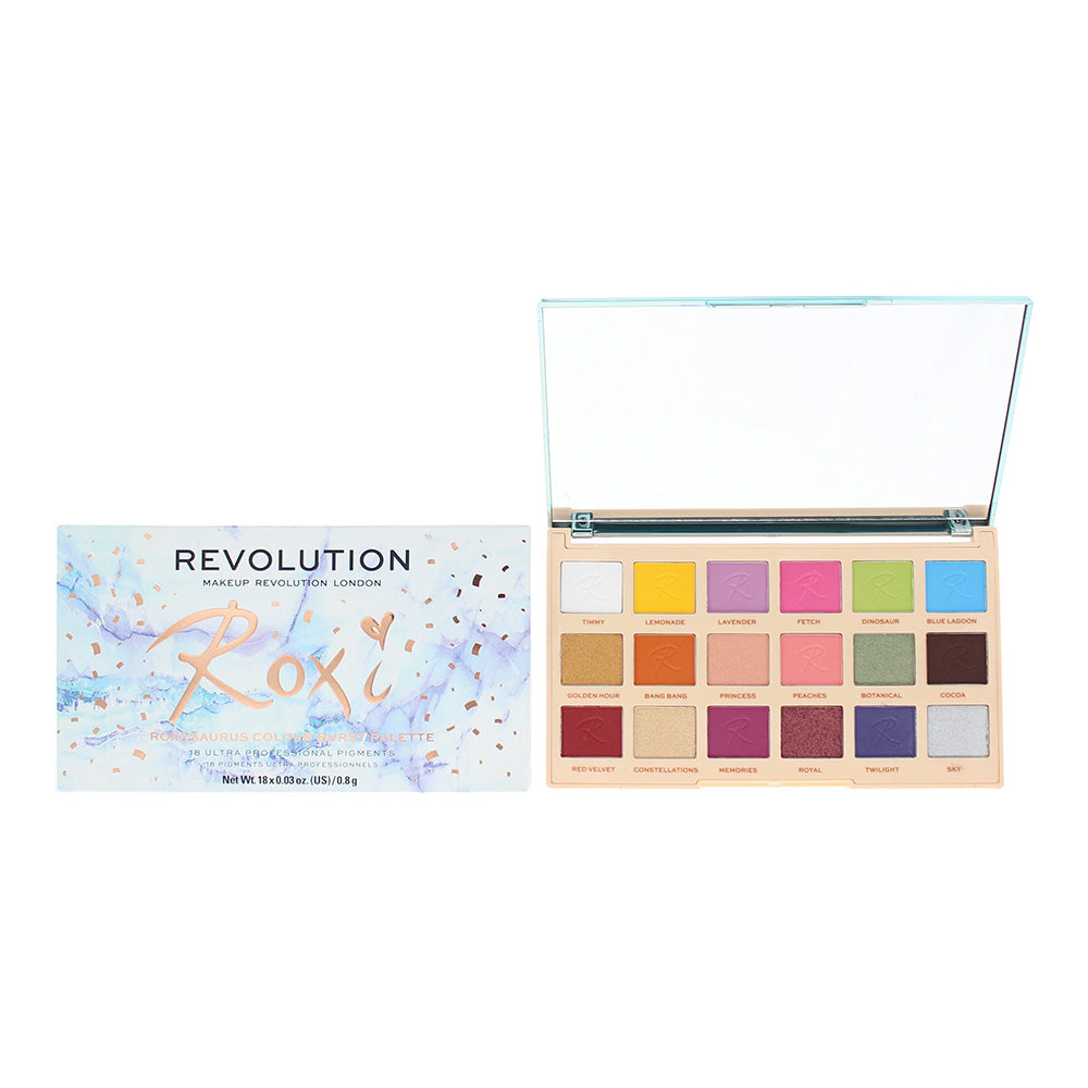 Revolution Roxi Roxxsaurus Colour Burst Eye Shadow Palette 18 x 0.8g