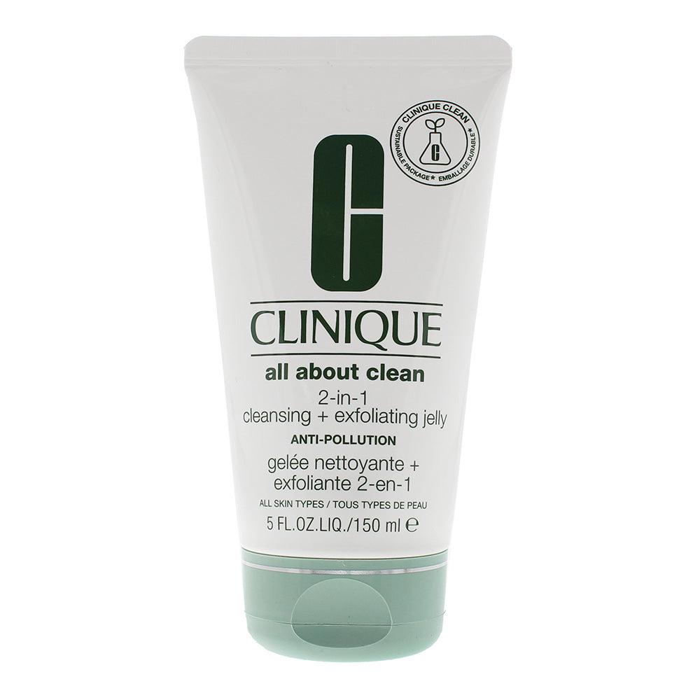 Clinique All About Clean 2-In-1 Cleansing + Exfoliant Jelly 150ml