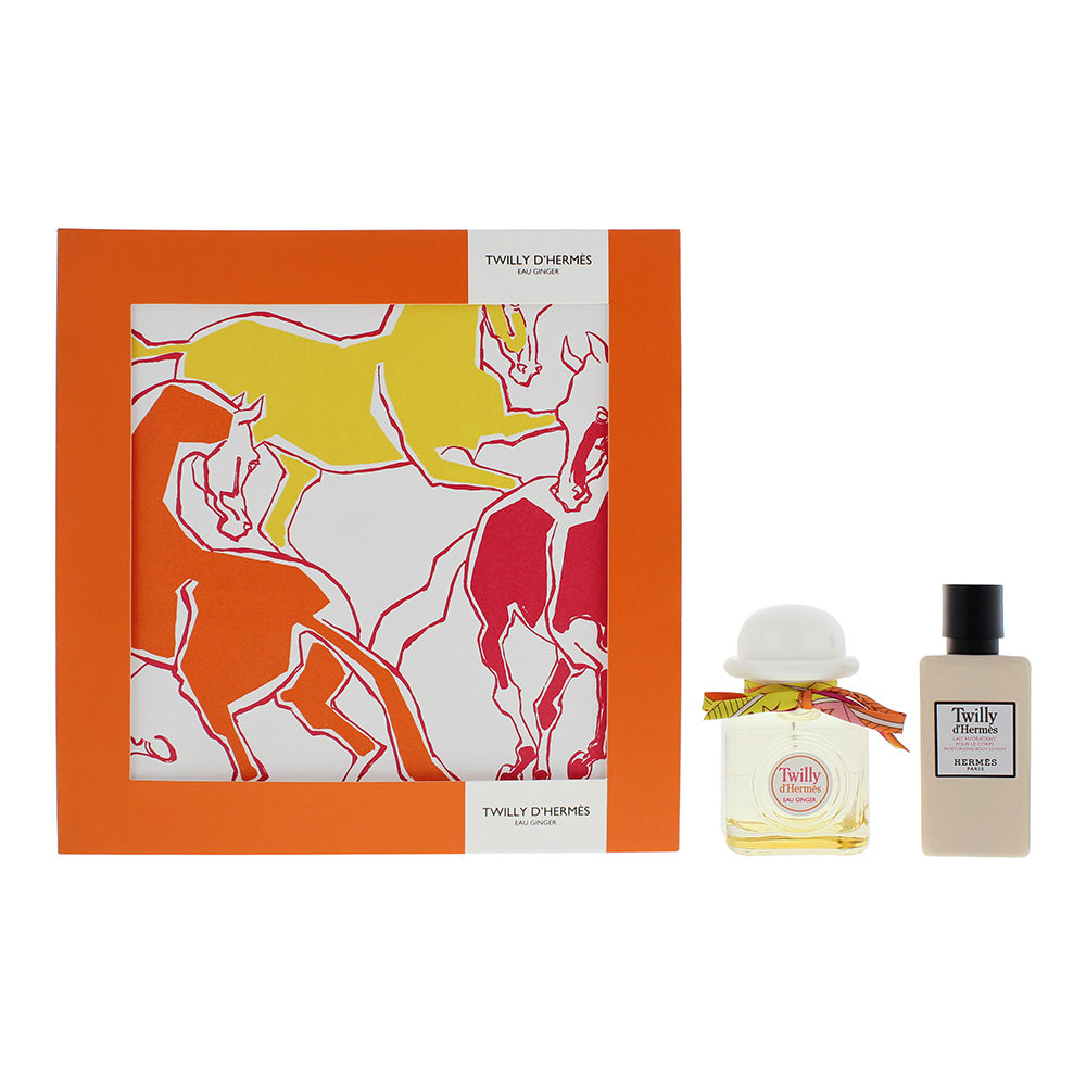 Hermes Twilly D'Hermes Eau Ginger 2 Piece Gift Set: Eau De Parfum 50ml - Body Lotion 40ml