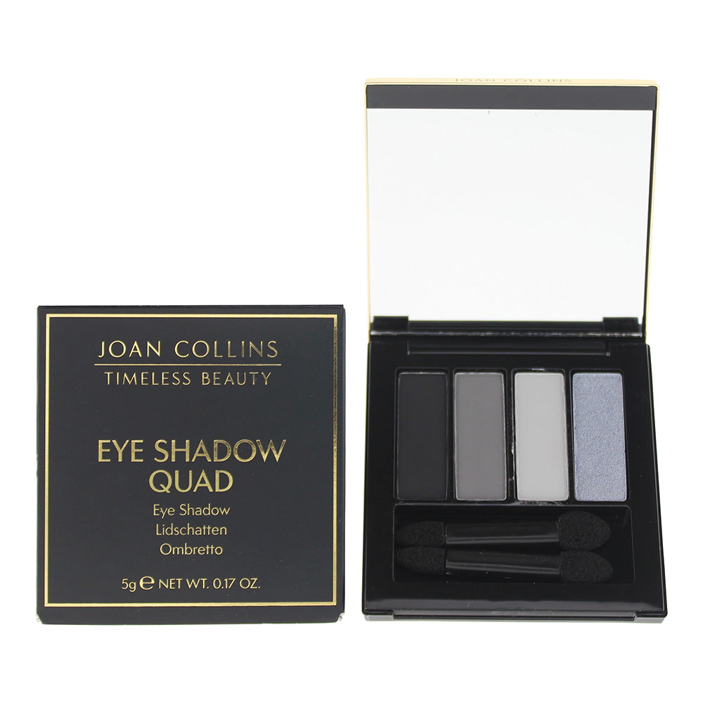 Joan Collins Misty Greys & Silver Eyeshadow Quad 5g