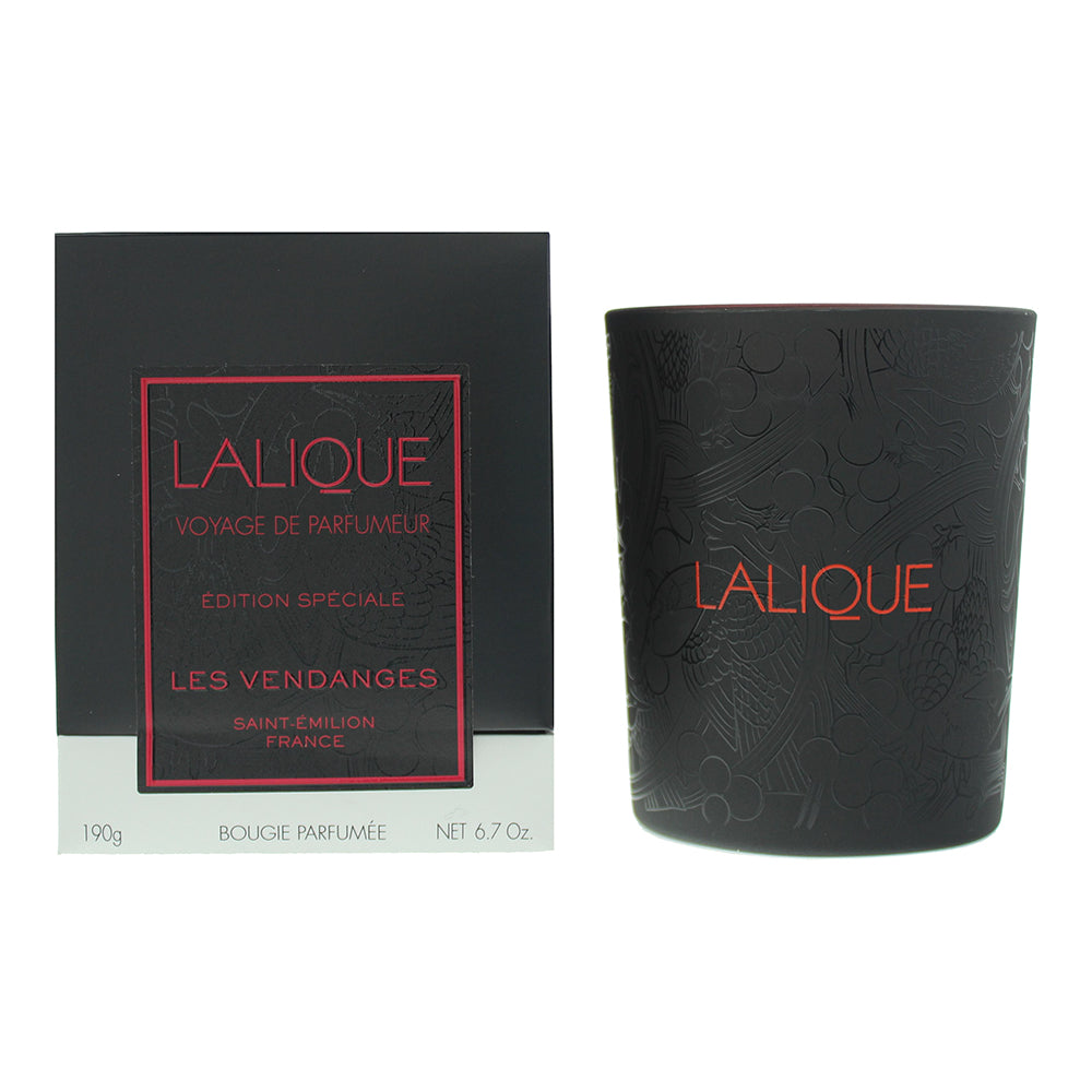 Lalique Les Vendanges St Emilion Candle 190g