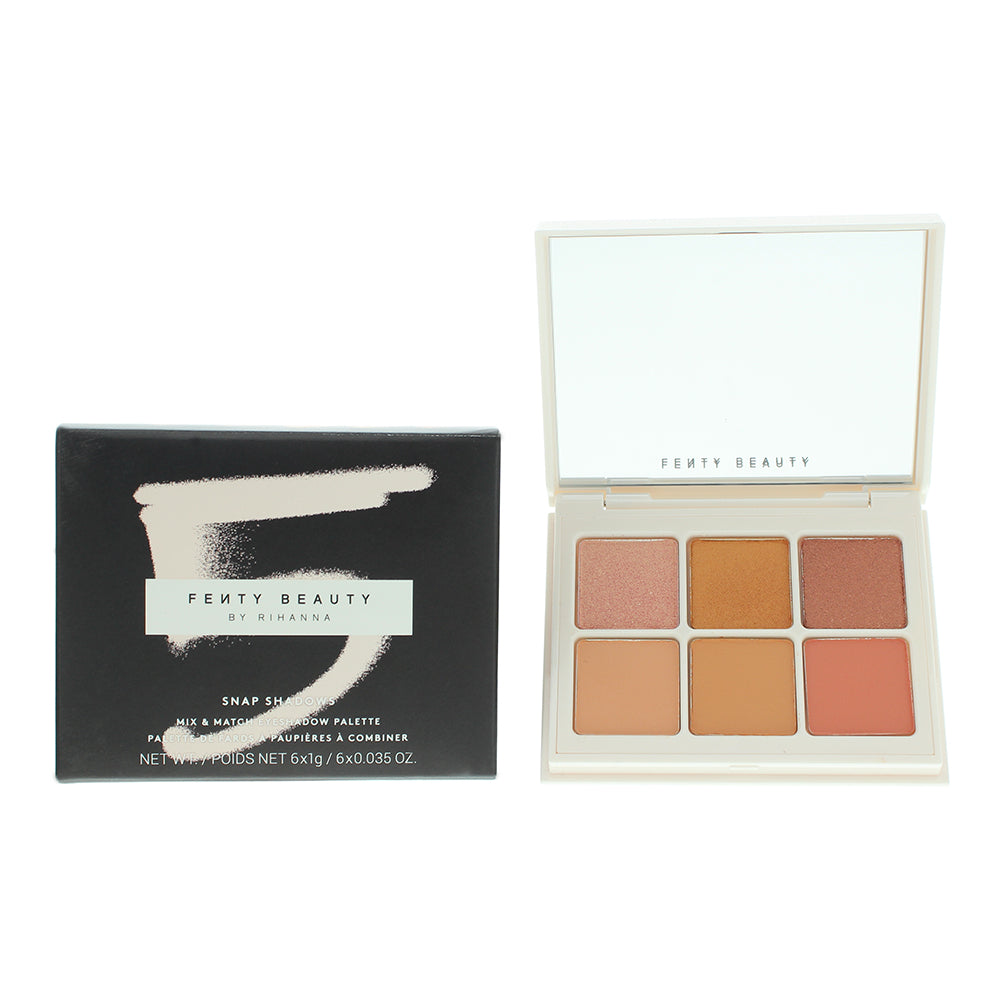 Fenty Beauty Snap Shadows Mix & Match 5 Peach Eye Shadow Palette 6g