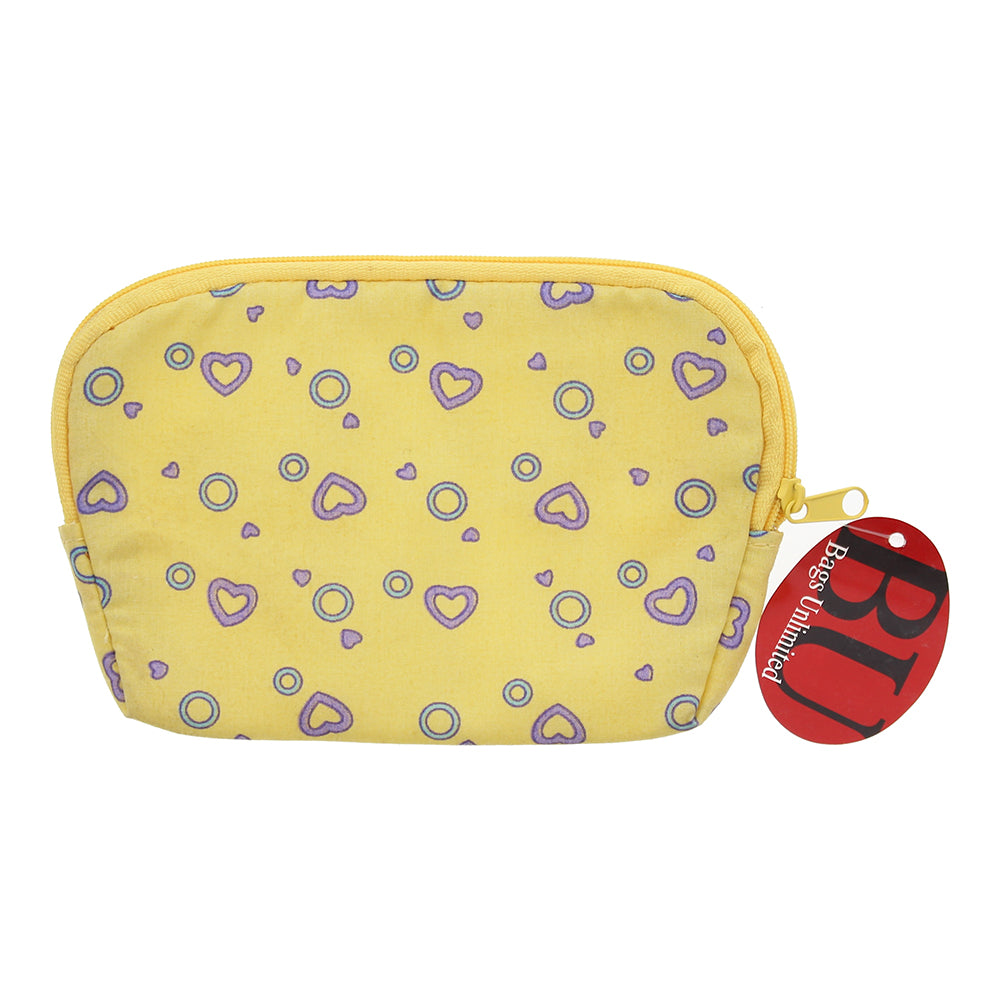 Bags Unlimited Paris Yellow Cosmetic Bag 