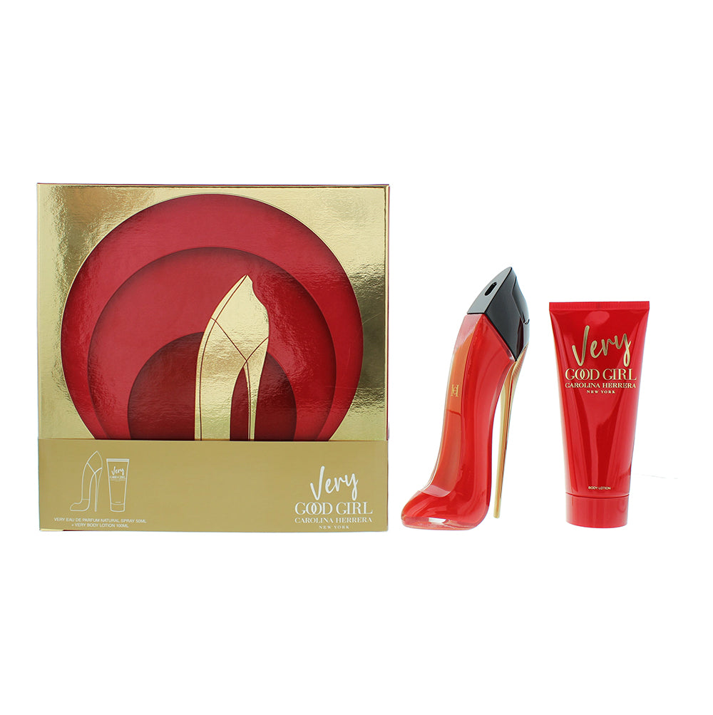 Carolina Herrera Good Girl Very 2 Piece Gift Set: Eau De Parfum 50ml - Body Lotion 100ml