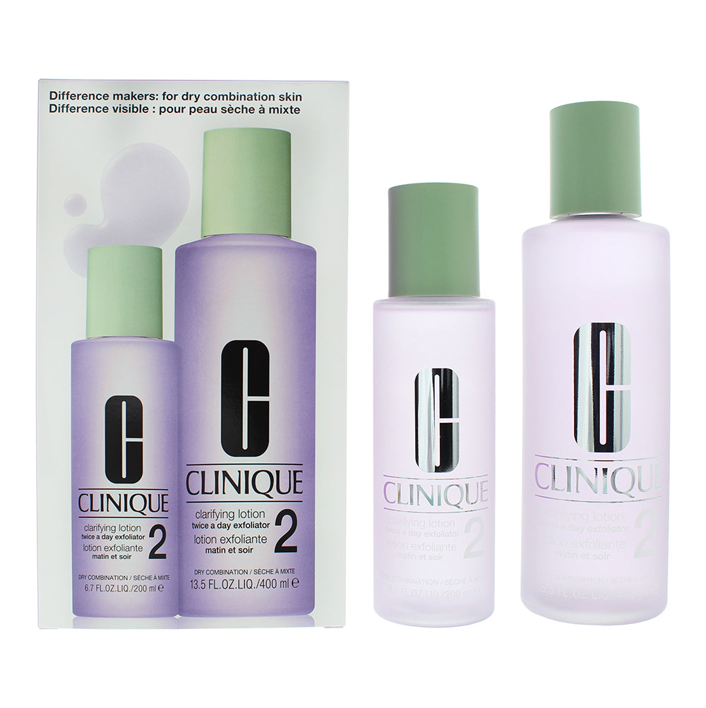 Clinique 2 Clarifying Lotion 400ml + 200ml